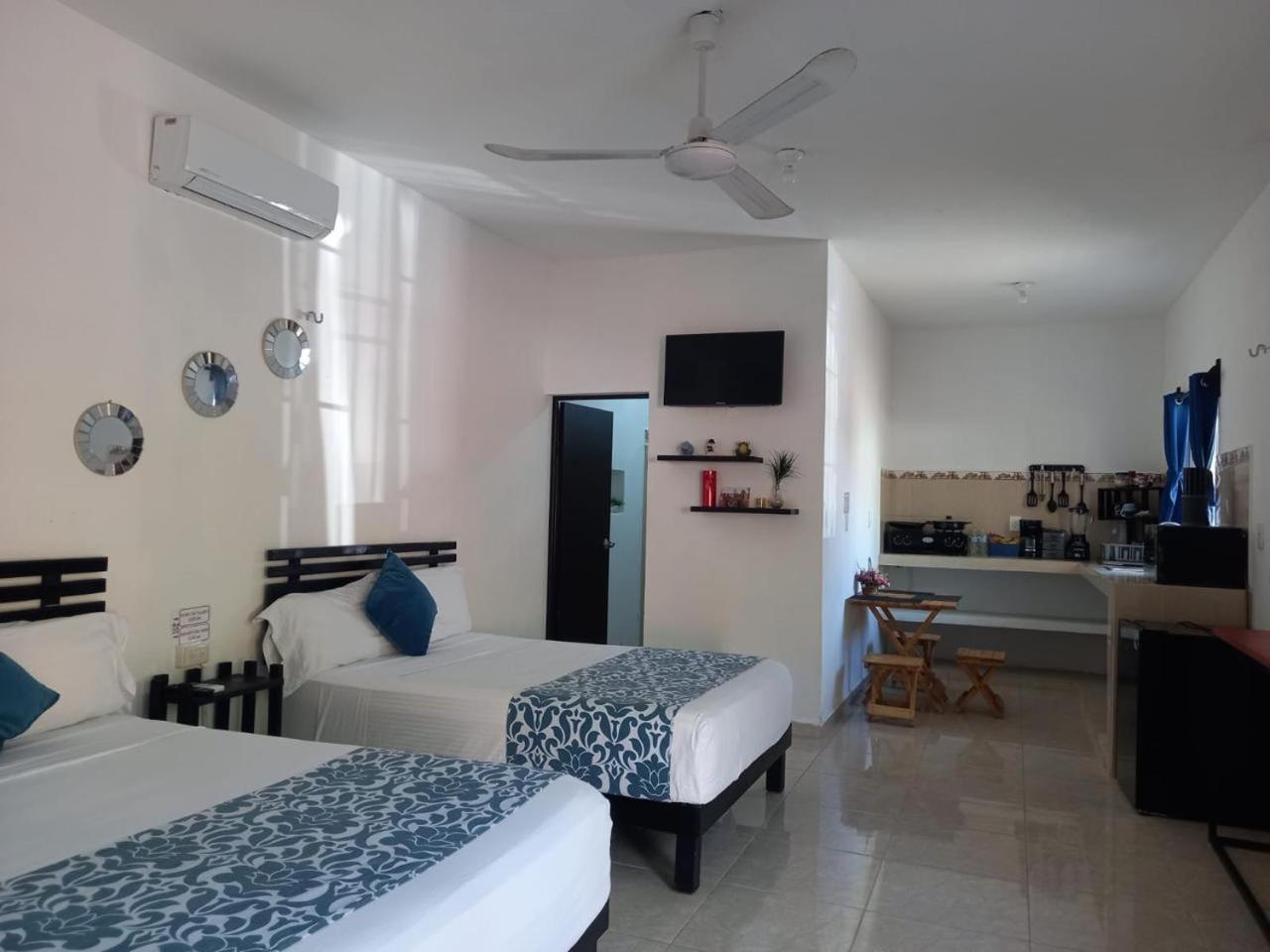 Solecito Hotel Apartamento Bacalar - Gratis Bicicletas Y Kayyaks Eksteriør bilde